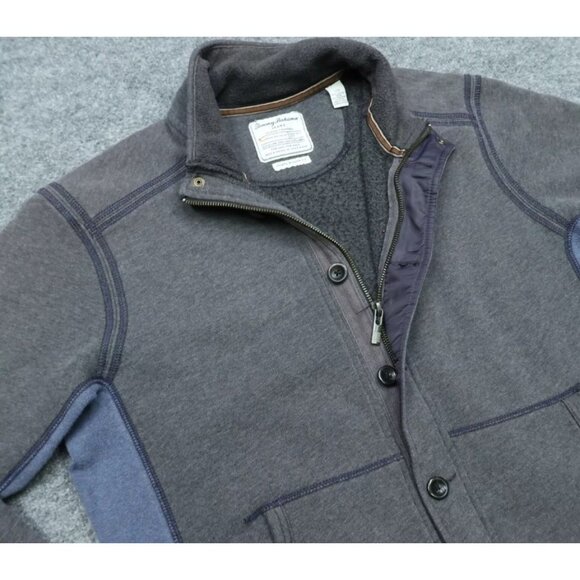 Men’s Tommy Bahama color block Fleece Jacket size small - Picture 3 of 4